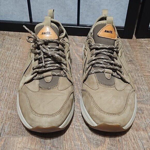 Earth Saunter Light Khaki Tan Shoes Size 9 - Picture 2 of 8